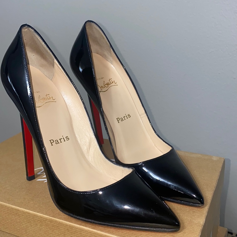 Patent leather Pigalle 120 in 37 ❤️